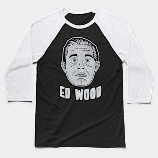 Ed Wood (Gray) Baseball T-Shirt